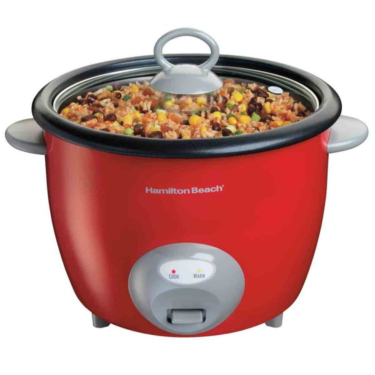 Hamilton Beach 16 Cup Rice Cooker And Food Steamer 37516 Brand New